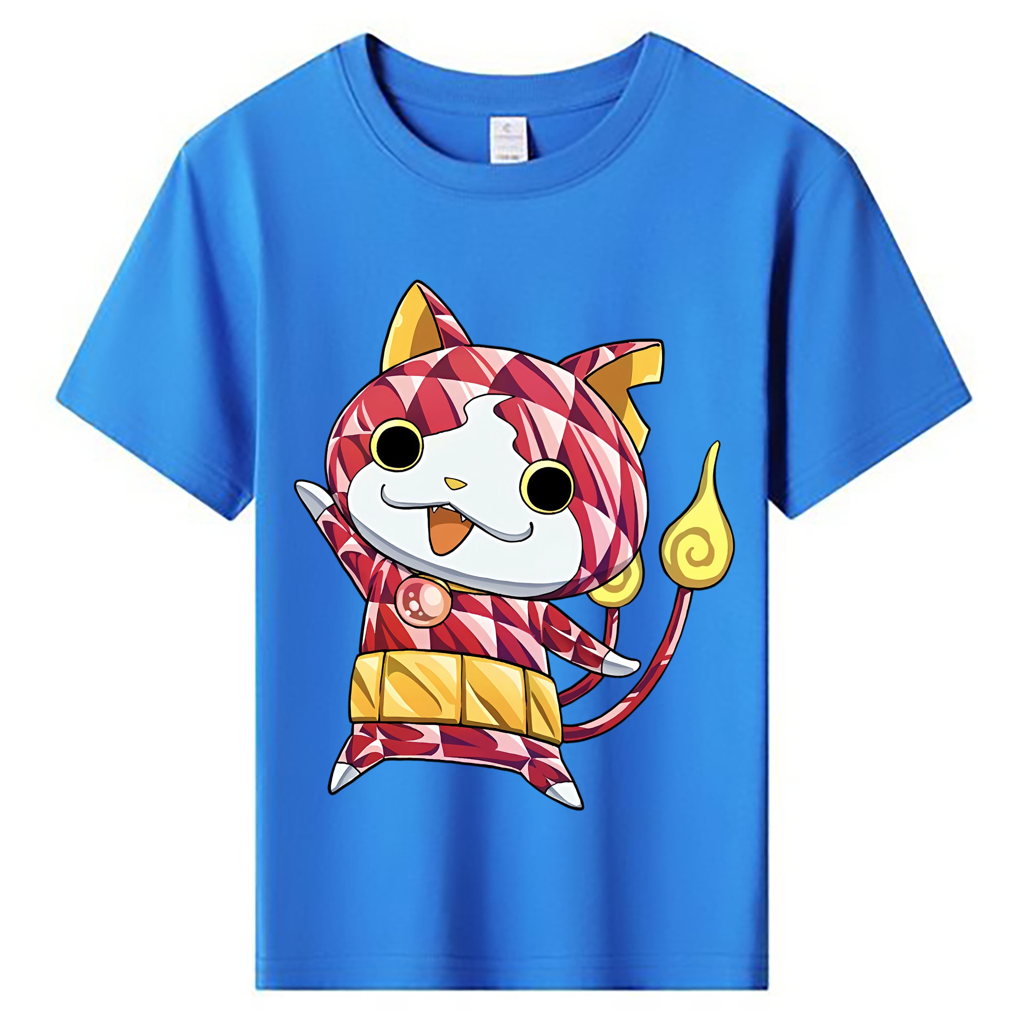 （画像用） 妖怪ウォッチ Yo-kai Watch 綿100％キッズTシャツ（フロントプリント）